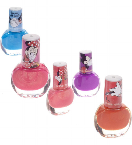 Disney Minnie Mouse - Juego De Esmaltes De Uñas De Townley G