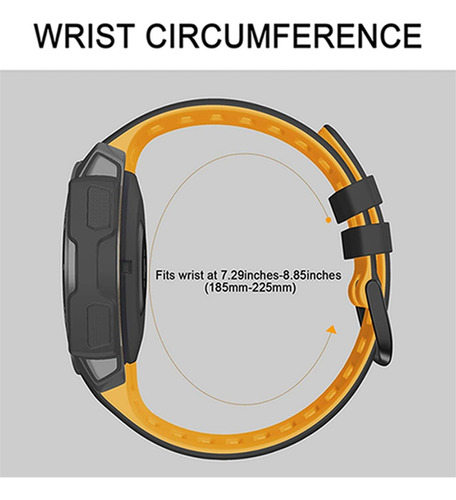 Reloj De Silicona Correas Para Garmin Instinct Watch Smart