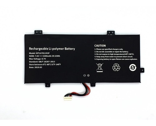 Bateria Netbook G12 Psba Wtl6781192p 8.7v Original