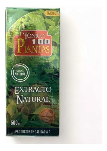 Tónico 100 Plantas Jarabe 500ml Naturcap - mL a $44