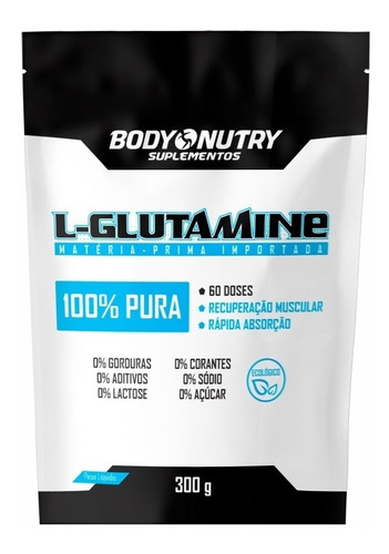 Glutamina 100% Pura Isolada - 300g