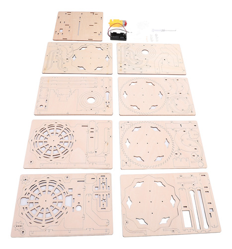 Rompecabezas De Madera 3d Para Adultos, Montaña Rusa, Barra