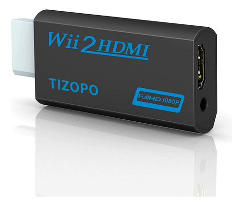 Tizopo Convertidor Wii A Hdmi, Adaptador Wii A Hdmi, Salida