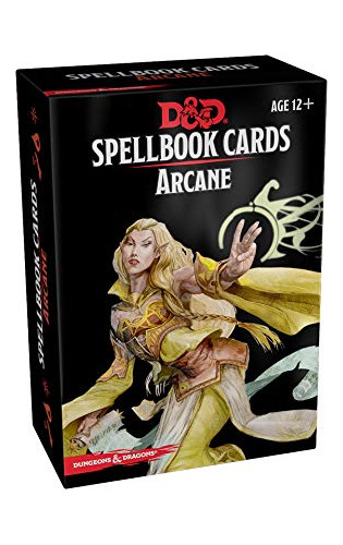 Book : Spellbook Cards Arcane (dungeons And Dragons) - Wiza