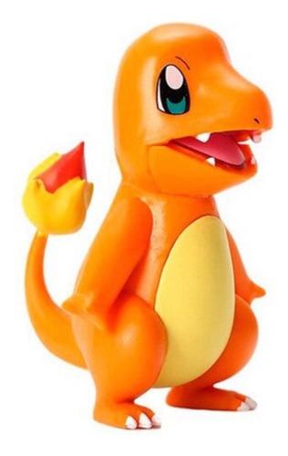 Preciosa Figura Pokémon - Charmander Con Caja