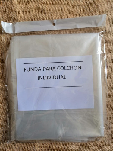 30 Bolsas De Plastico Para Embalaje Colchon Individual C150