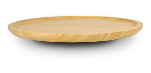 Plato Base Tabla Giratorio Repostero De Bambu 35 Cm