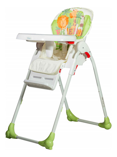 Silla De Comer Reclinable, Alturas Duck Breakfast Jungla V Breakfast Verde