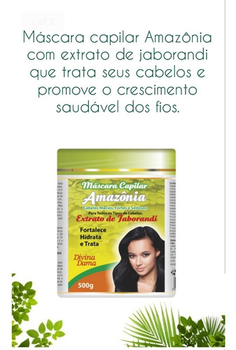 Kit 01 Sh. Amazônia 350ml+ 01cond.amazônia 350ml+01 Masc.500
