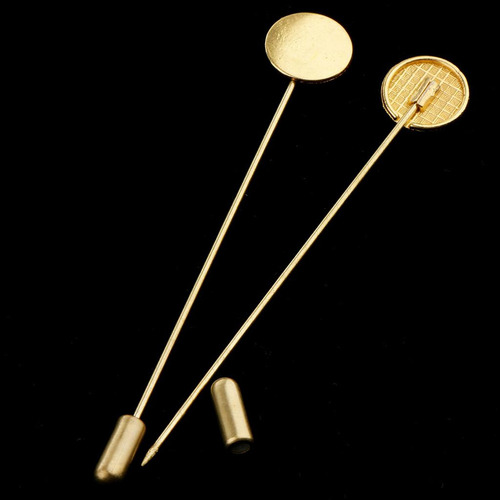 2x 10 Unidades Broche De Solapa Pin Sombrero Bufanda Broche