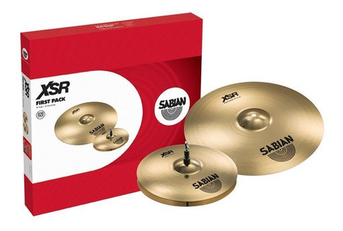 Set Platillos Sabian Xsr First Pack Xsr5011b + Envío Express