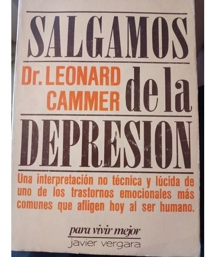 Salgamos De La Depresión- Dr. Leonard Cammer