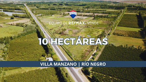 10 Hectáreas En Villa Manzano Con Frente De Ruta