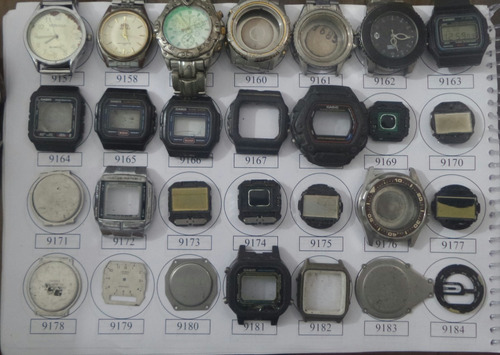 Lote 33 Sucatas Casio E Outros- Máquina Do Tempo