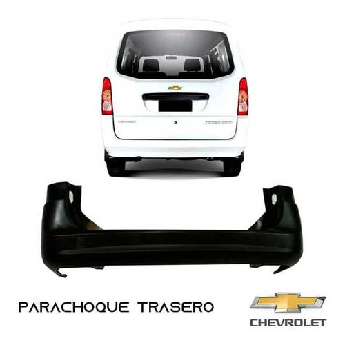 Parachoque Trasero Chevrolet N300 / Todos Los Años.