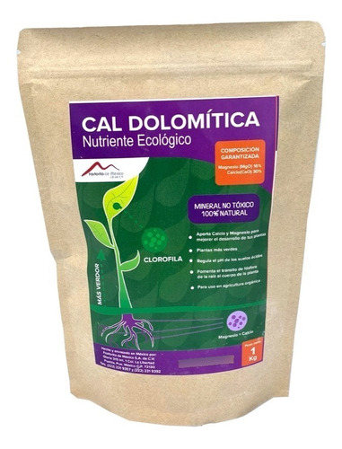 Dolomita Orgánica Mineral 1 Kg