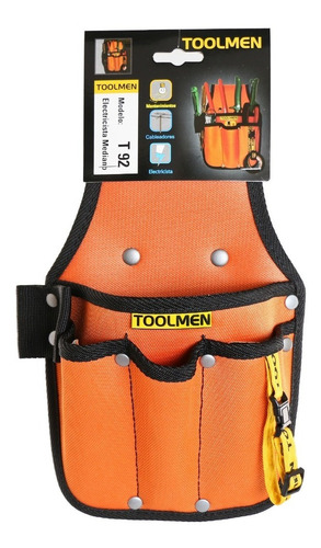 Imagen 2 de 5 de Porta Herramientas O Cartuchera Toolmen T92 Elect Mediano