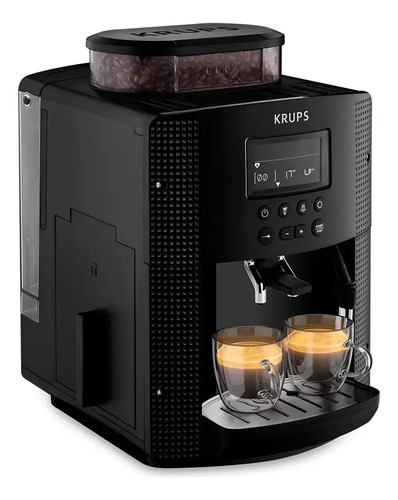 Cafetera Krups Compact Pisa Ea815 Super Automática Negra Exp