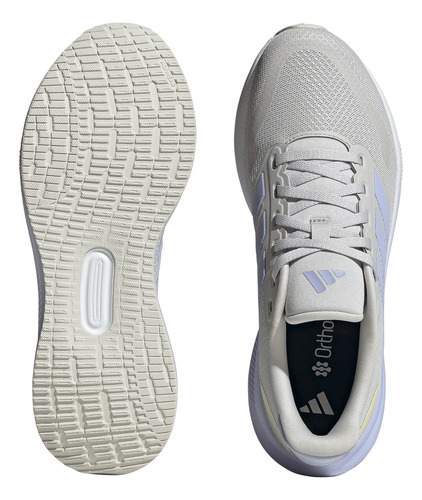 Tenis Adidas Correr Run Falcon 5 Mujer Ji3979 Gris
