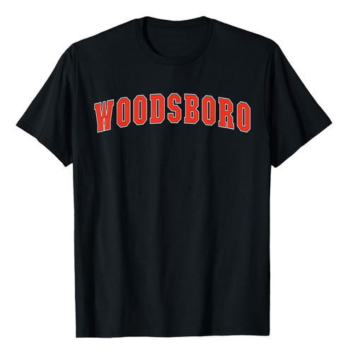 Woodsboro Texas Tx Estilo Universitario Texto Rojo Woodsboro