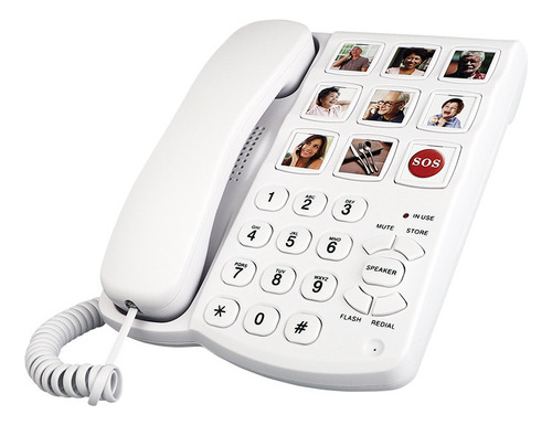 Teléfono Home One-touch Los Ancianos, Modelo Común (uso)