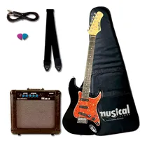 Comprar Guitarra Waldman St-111t Bk C Amp, Cb, Corr, 02 Palh Lx