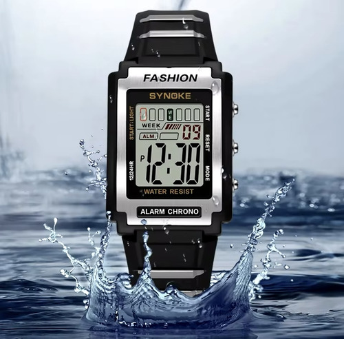 Reloj Electronico Deportivo Rectangular