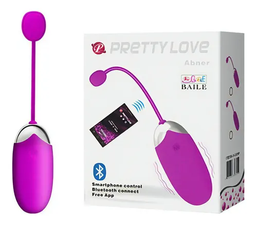 Vibrador Bluetooth Inalámbrico App Móvil Pretty Love Huevo
