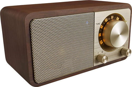 Mini Altavoz Bluetooth Sangean Wr-7gw Con Radio Fm