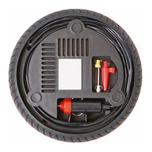 Imagen 4 de 9 de Compresor Portatil 12v Aire Rueda Auto Moto 4x4 Cuatriciclo