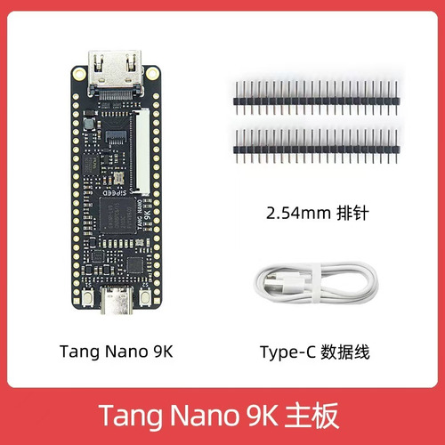 Placa De Desarrollo Fpga Tang Nano 9k Gowin Gw1nr-9 Risc-v