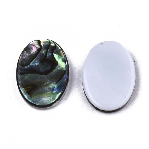 Concha Abulon Natural Pm1020 Paua Concha Cabuchones Azul