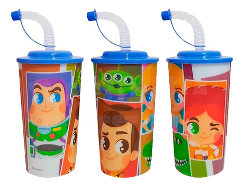 50 Vasos Dulceros Lenticulares  Toy Story 