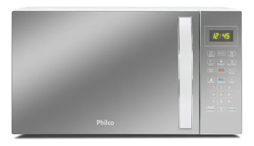 comprar Micro-ondas 25L Philco Espelhado Branco 1100W PMO28E 127V