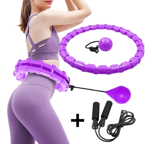 Smart Weighted Ula Hoop+cuerda Para Saltar