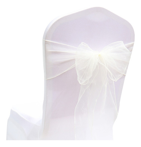 .. Cintas De Silla De Organza Para Banquete De Boda, 25 ..