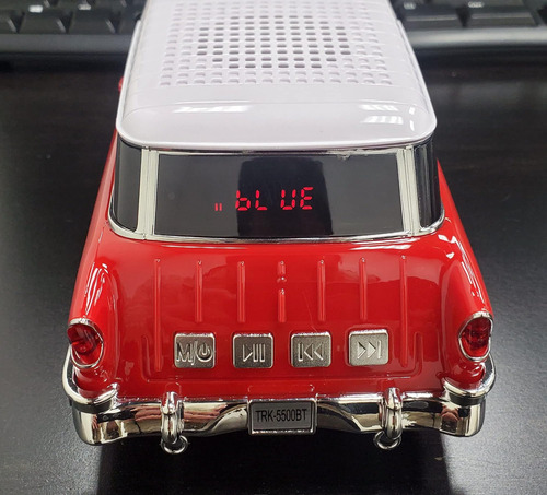 Audiobox 1955 Bel Air Retro Ride Altavoz Bluetooth Para Y Fm