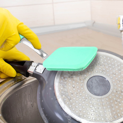 W Cleaning Brushes Kitchen K921 Gadgets De Gel De Sílice Par