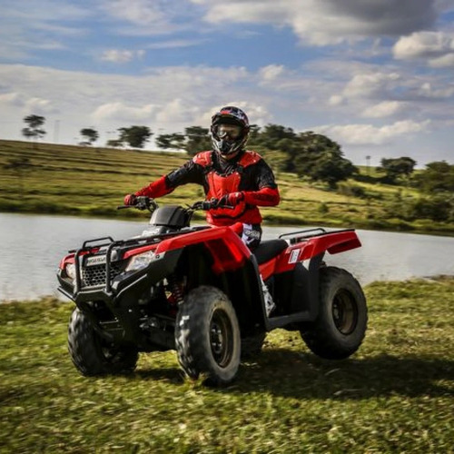 Imagem 3 de 6 de Par Pneu Quadriciclo Honda Fourtrax 25x10-11 Tras Mais Alto