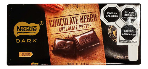 Chocolate Nestle Extrafino Negro 125g