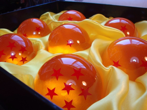 Caja Original Kit 7 Esferas De Dragon Ball Z 100%garantizado