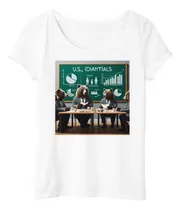 Comprar Remera Mujer Osos Reunion Marketing Pizarras Graficos M1