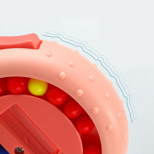 Bean Cube Toys 3d Puzzles Small Beads Cube Toy Regalos Rosa