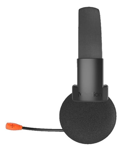 Audifono Con Microfono Auriculares Bluetooth Meetion Bth002 Color Negro Luz No Aplica