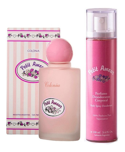 Perfume Niñas Petit Amour Colonia 120 Ml + Deo 100 Ml