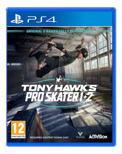 Tony Hawk's Pro Skater 1 + 2 Ps4 - Mídia Física