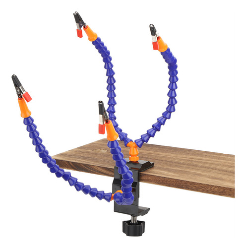 Suporte Para Pcb, Braçadeira De Mesa Flexível De 4 Braços, S