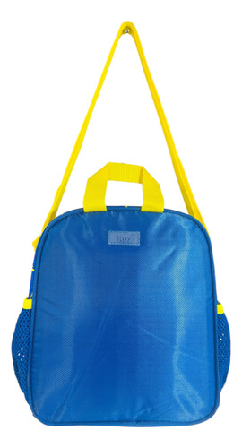 Mochila Rueditas Lonchera Lapicera Primaria Pokemon Pikachu Azul Pokémon