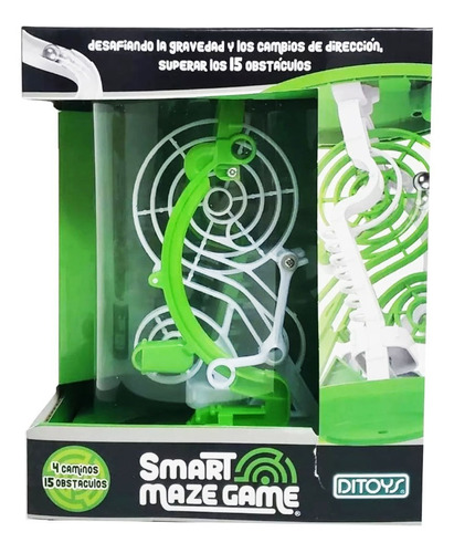 Juego De Ingenio Smart Maze Game Verde Original Ditoys