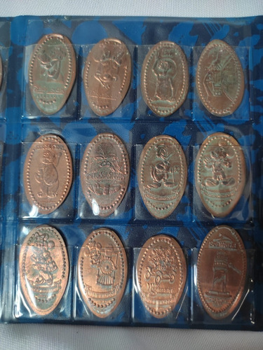 Imagen 3 de 7 de Coleccionador Con Monedas Penny Press Disney Parks Y Otras